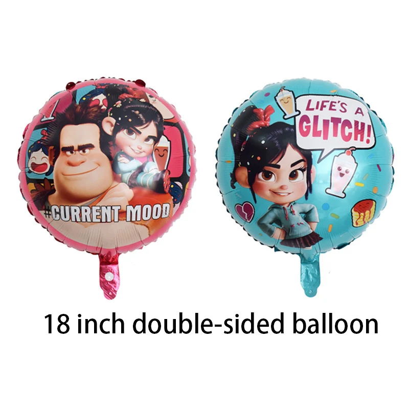 1set Disney Wreck-It Ralph Party Balloons Vanellope Balloons 32\