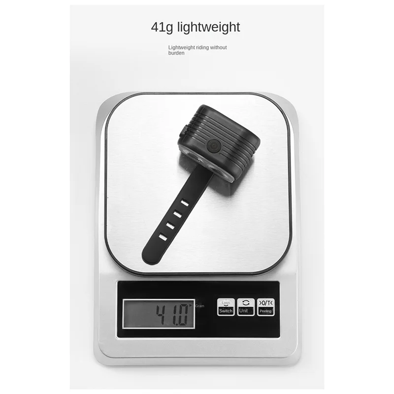 Top Deals Bicycle Light Two-In-One Horn Light Rechargeable Headlight, Multi-Function Light
