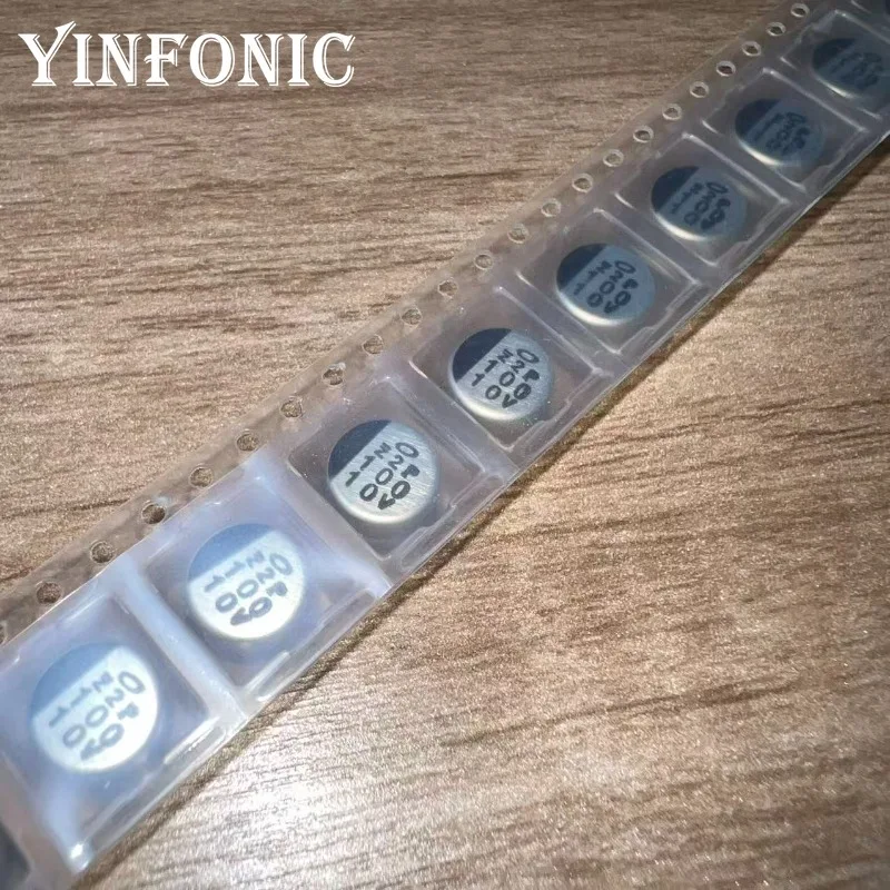 20 Stück/100 Stück Nichicon 10V100uF WF Serie 8x6,2mm 100uF/10V SMD Chip Aluminium-Elektrolytkondensator Chip-Typ-Kondensator