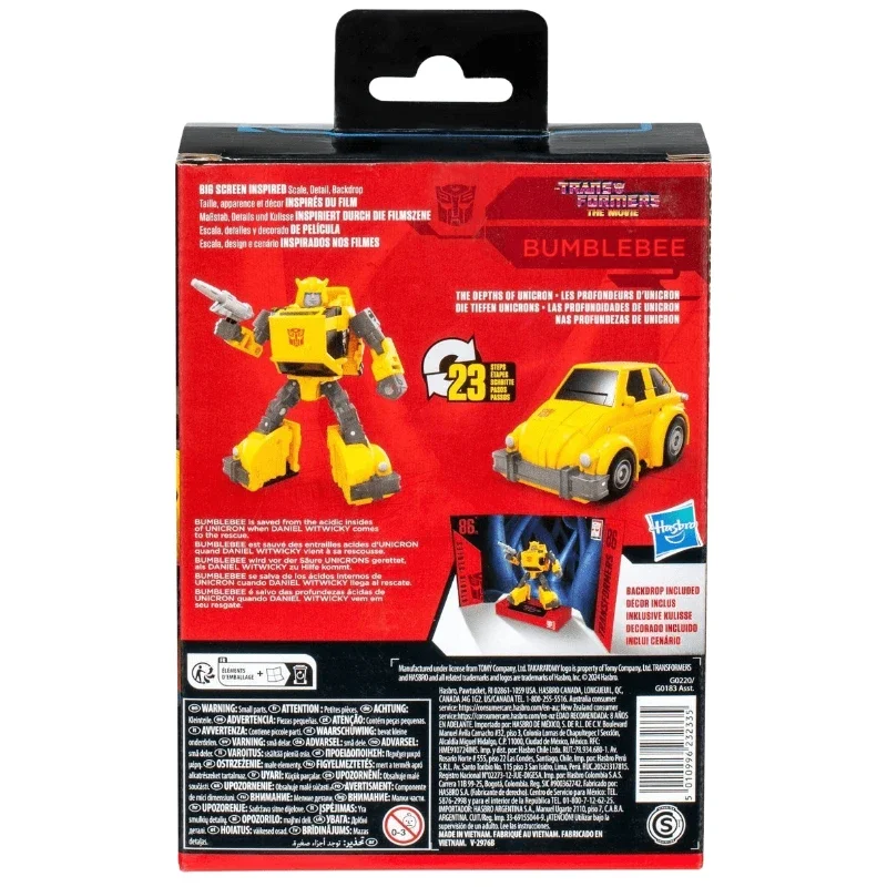 En stock Takara Tomy Transformers SS Series SS-86 29 D clase Bumblebee personaje de Anime figura de acción modelo juguete colección de regalo