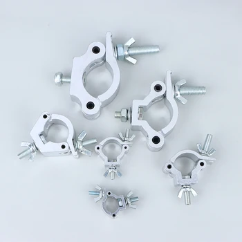 Abrazadera de armazón de aleación de aluminio para luces de escenario, ganchos para luces de DJ, PAR LED, cabeza móvil, punto de haz
