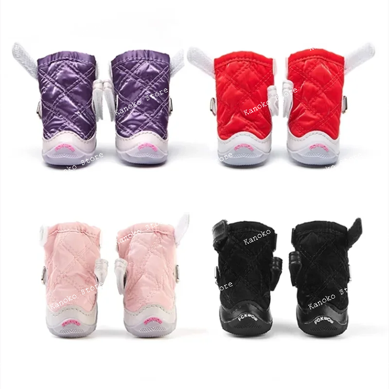 

Осенние и зимние зимние сапоги для домашних животных, аксессуары для маленьких собак Botas Para Perro, йоркширский терьер, шнауцер, аксессуары для щенков