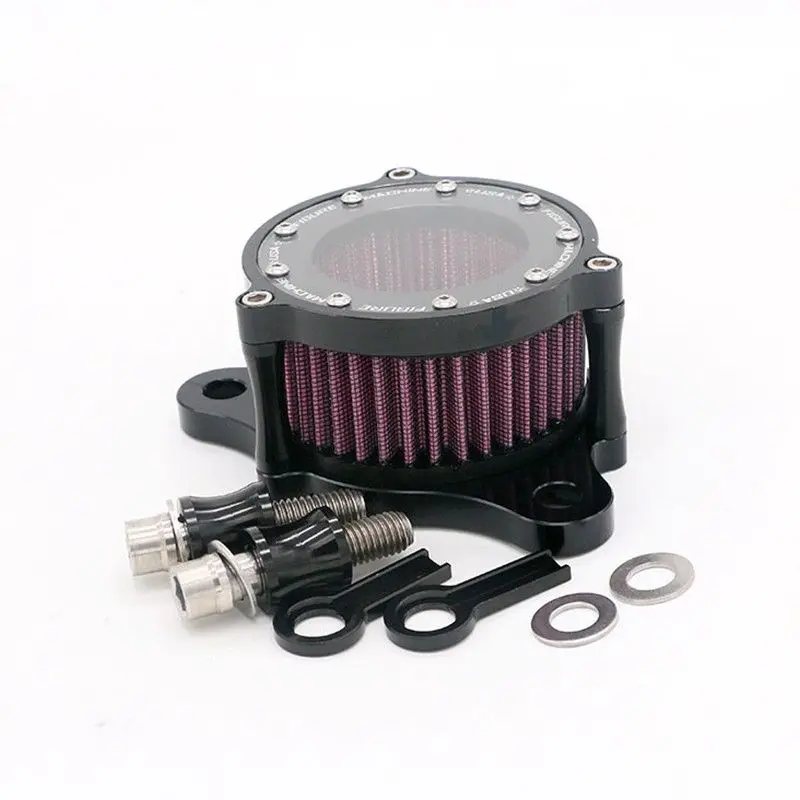 Applicable to Harley modification XL1200 883 retro motorcycle modification air filter assembly