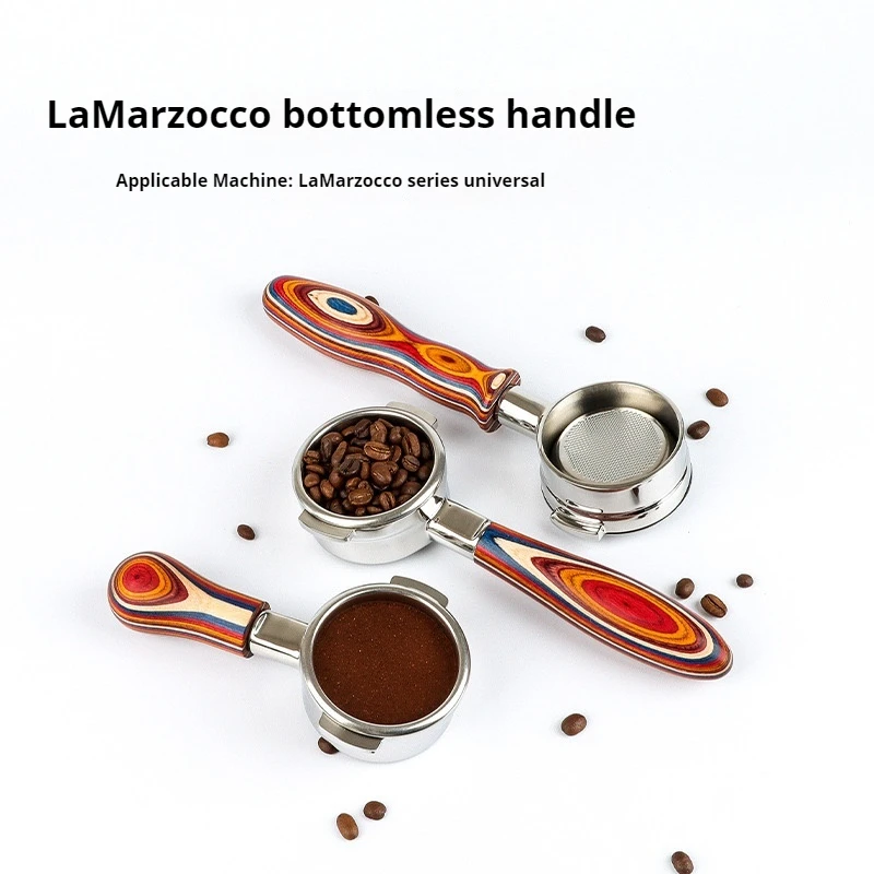 58mm Naked Coffee Portafilter For LaMarzocco/Linea mini/Linea micra Stainless Steel Coffee Handle With Basket Barista Tools