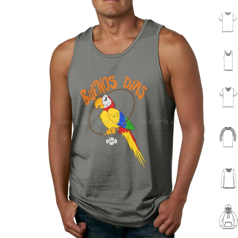 Buenos Dias! Camisetas sin mangas Chaleco sin mangas Enchantado Tiki Tiki Aventureland