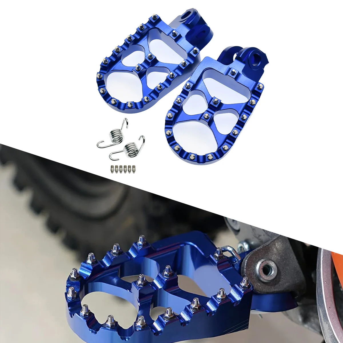 

CNC Foot Rests Footrest footpegs Pegs Pedals For KTM 65 85 125 150 200 250 300 350 450 EXC SX XCF SXF XC XCW XCFW ADVENTURE 990