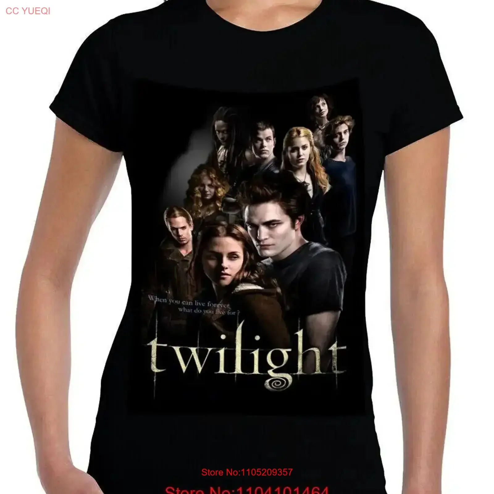 

Twilight Movie Poster Capsleeve T Shirt Sizes S XXL Vampire Romance vintage Washed fashion Casual graphic homme