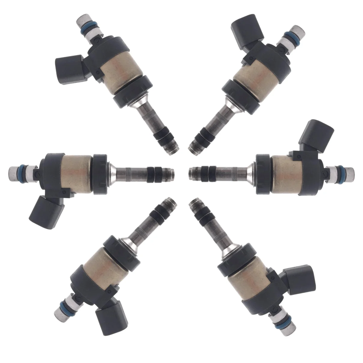 

6Pcs Fuel Injectors OEM 35310-3C570 For Hyundai 08-12 Genesis 12-15 Santa Fe 3.0L
