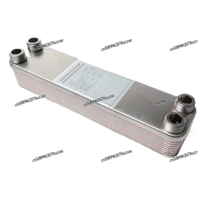 Industrial Oil Cooler, Air Compressor Water-cooled Oil, Copper Brazed Plate Heat Exchanger, Stainless Steel Plate
