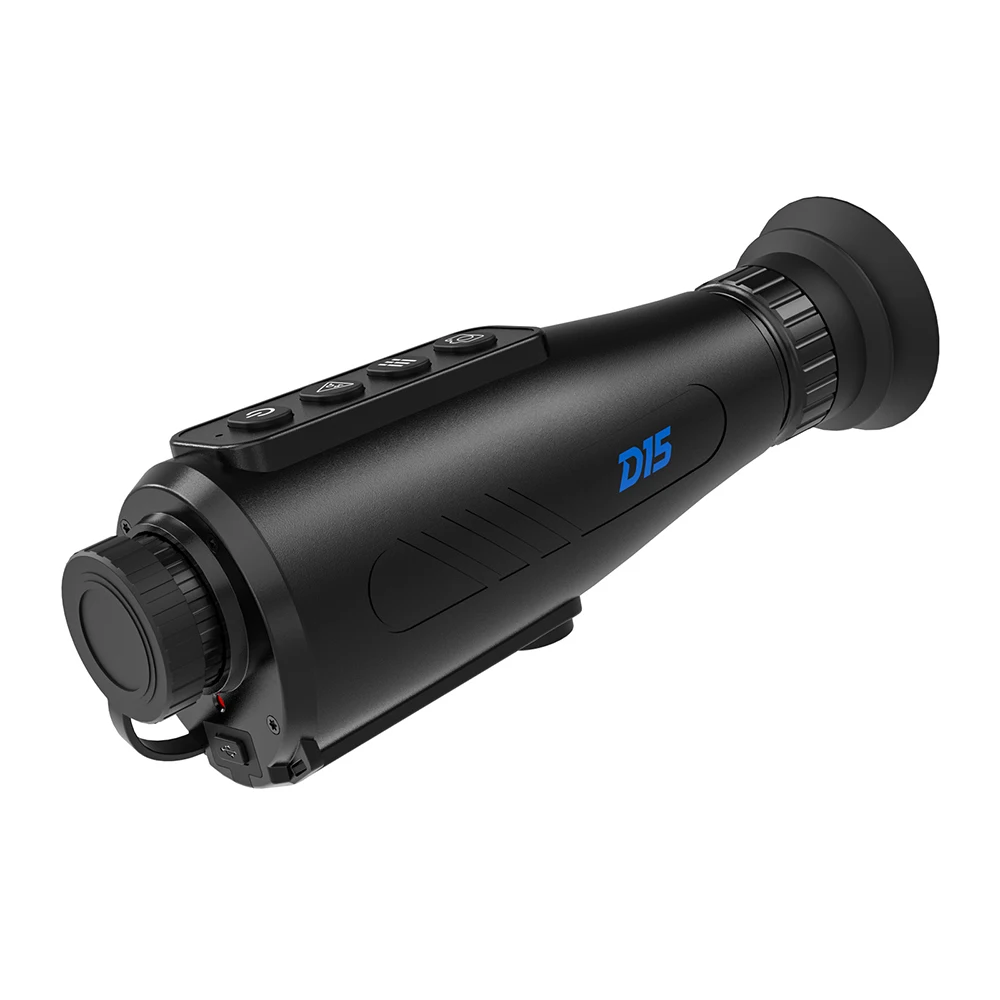 GTMEDIA D15 Thermal Monocular 256x192 AI Super Resolution 384x288 AMOLED Screen 10-Hour Battery IP6 Waterproof 32GB Storage WiFi