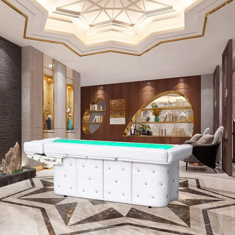 سرير طاولة صالون تجميل كهربائي جديد لتدليك الوجه