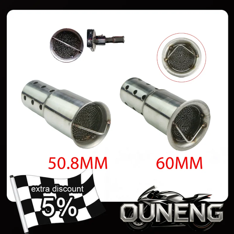 

For AK SC AR GP On Universal Motorcycle Exhaust Exhaust Catalytic Escape Catalysts Silencieux Moto Muffler 50.8mm 60mm Slip