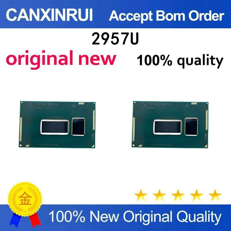 (5pcs-100pcs)Newly upgraded and user-friendly laptop with 2957U SR1DV CPU BGA package