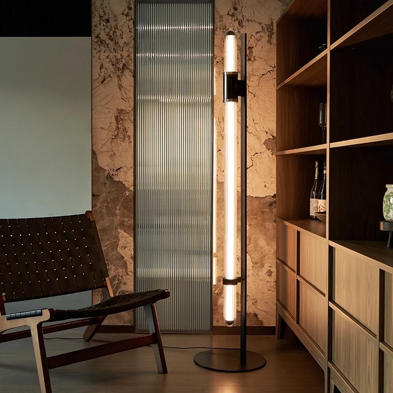 Living Room Floor Lamp High Grade Ambient Light Bedroom Sofa Side Vertical Corner Lamp Designer Recommended Home Decor Lighting