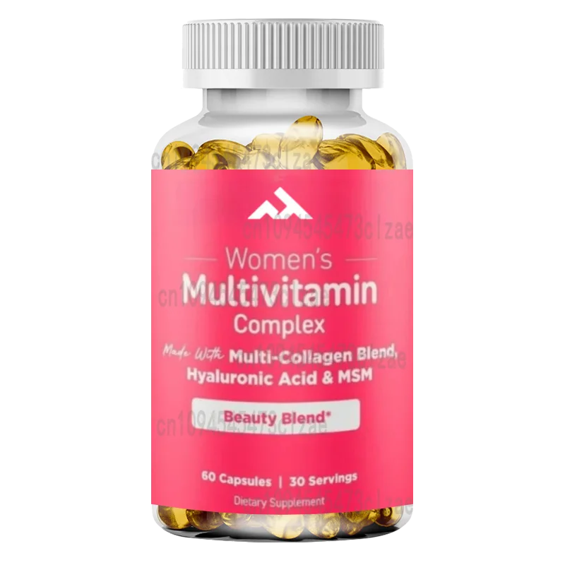 

Women's Vitamin Complex - Contains Vitamin A, C, E, B6, B12, D3-60 Capsules