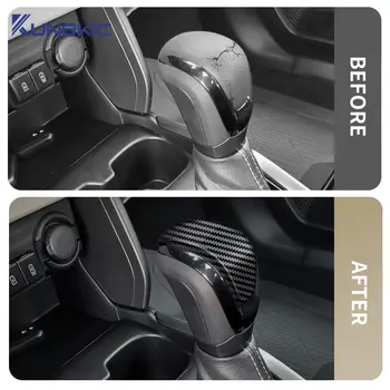 Pro Suzuki SWIFT 2017-2025 Suzuki Fronx 2024 2025 Lesklá černá karbonová ABS hlavice řadicí páky 10 nejlepší prodej Řadící páka u Suzuki Swift Sport - №9