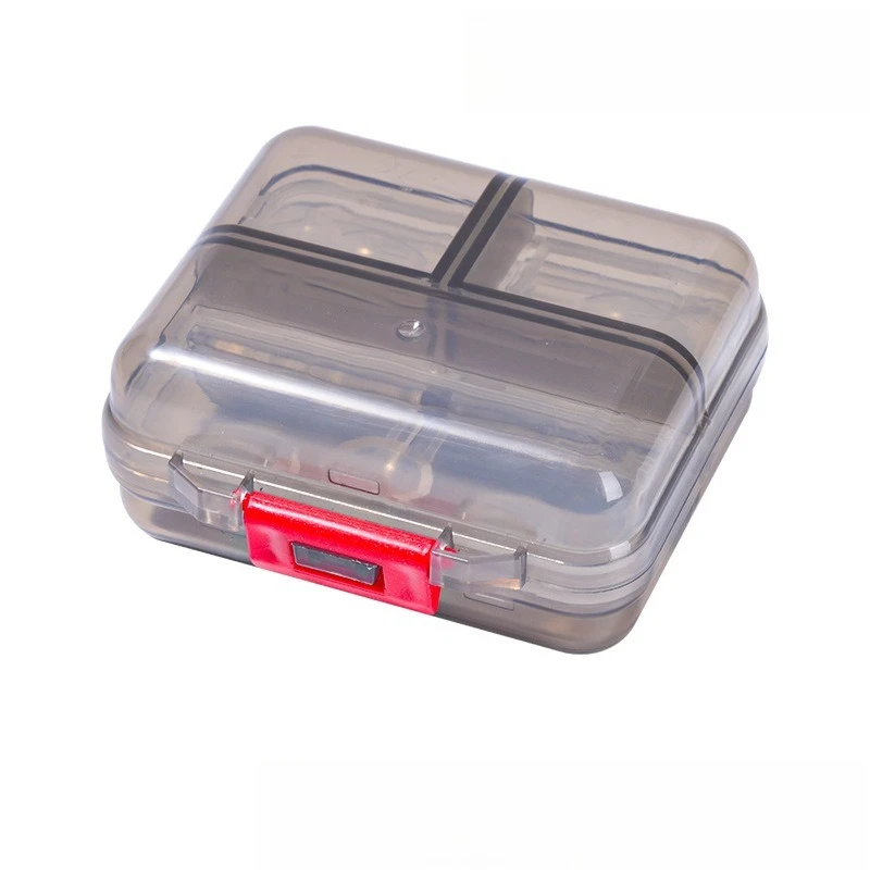Tragbarer Reise-Pillen-Organizer, feuchtigkeitsbeständige Pillenbox, Mini-Medikamenten-Vitamin-Aufbewahrungsbox für Tasche, Handtasche, Outdoor und den täglichen Gebrauch. – Detail 8