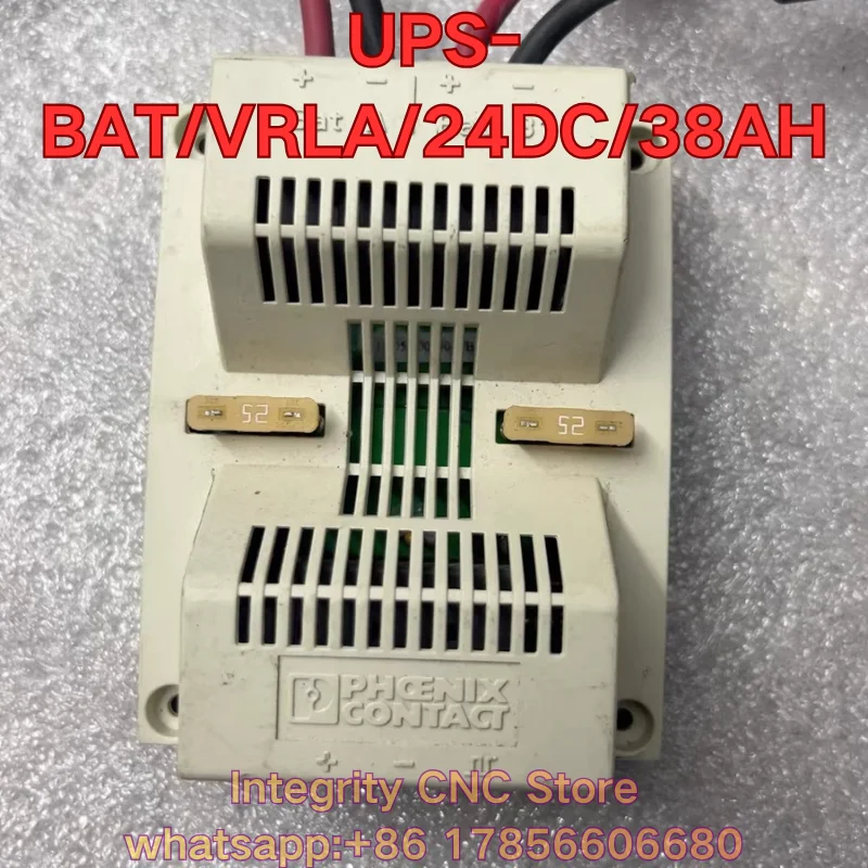 Second-hand UPS-BAT/VRLA/24DC/38AH PLC module function test is normal 2320335