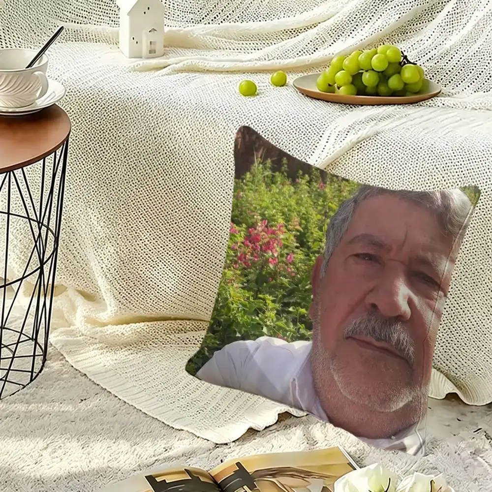 funny Uncle Soft Pillow Shell For Sofa Living Space Bedroom Headboard Backrest Square Cushion Cozy
