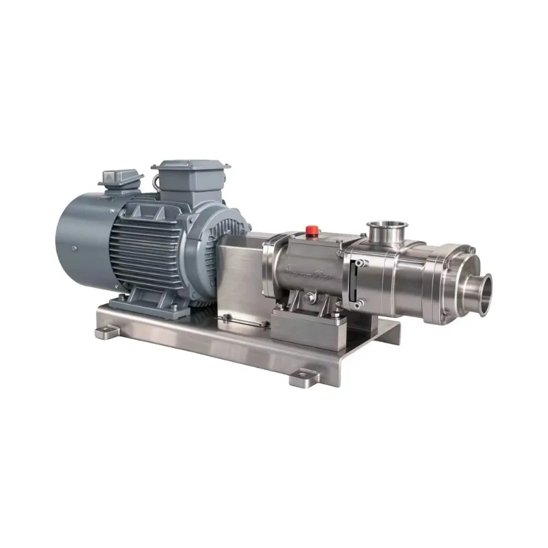 Electric Twin Screw Pump for Crude Oil Fuel Lubricant Transfer Large Capacity Self Priming Marine Industry Pump