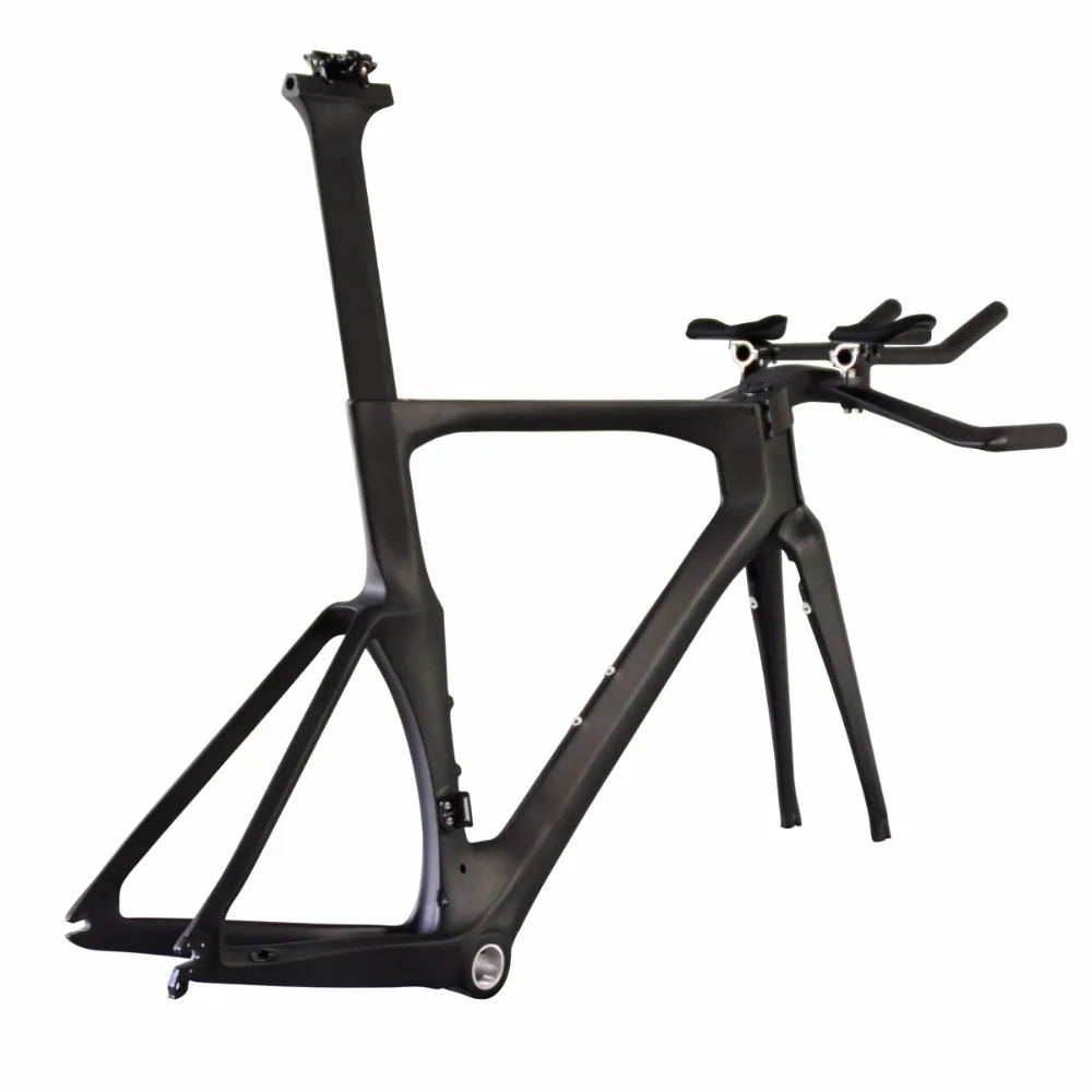 Full Carbon TT Time Trial Bike Frame TT01 Lightweight Carbon Fiber Road Frame For Professional Time Trial Racing Cycling