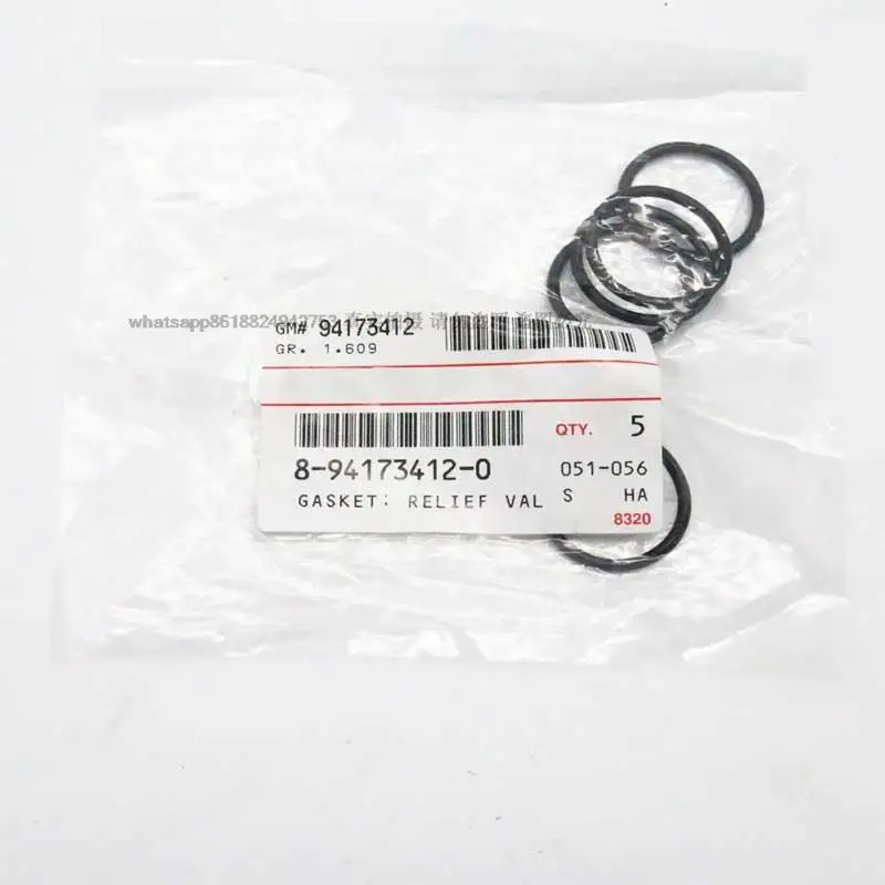 

5pcs Excavator hook machine for engine equipment accessories complete air compressor parts O-ring 8-94173412-0 8941734120