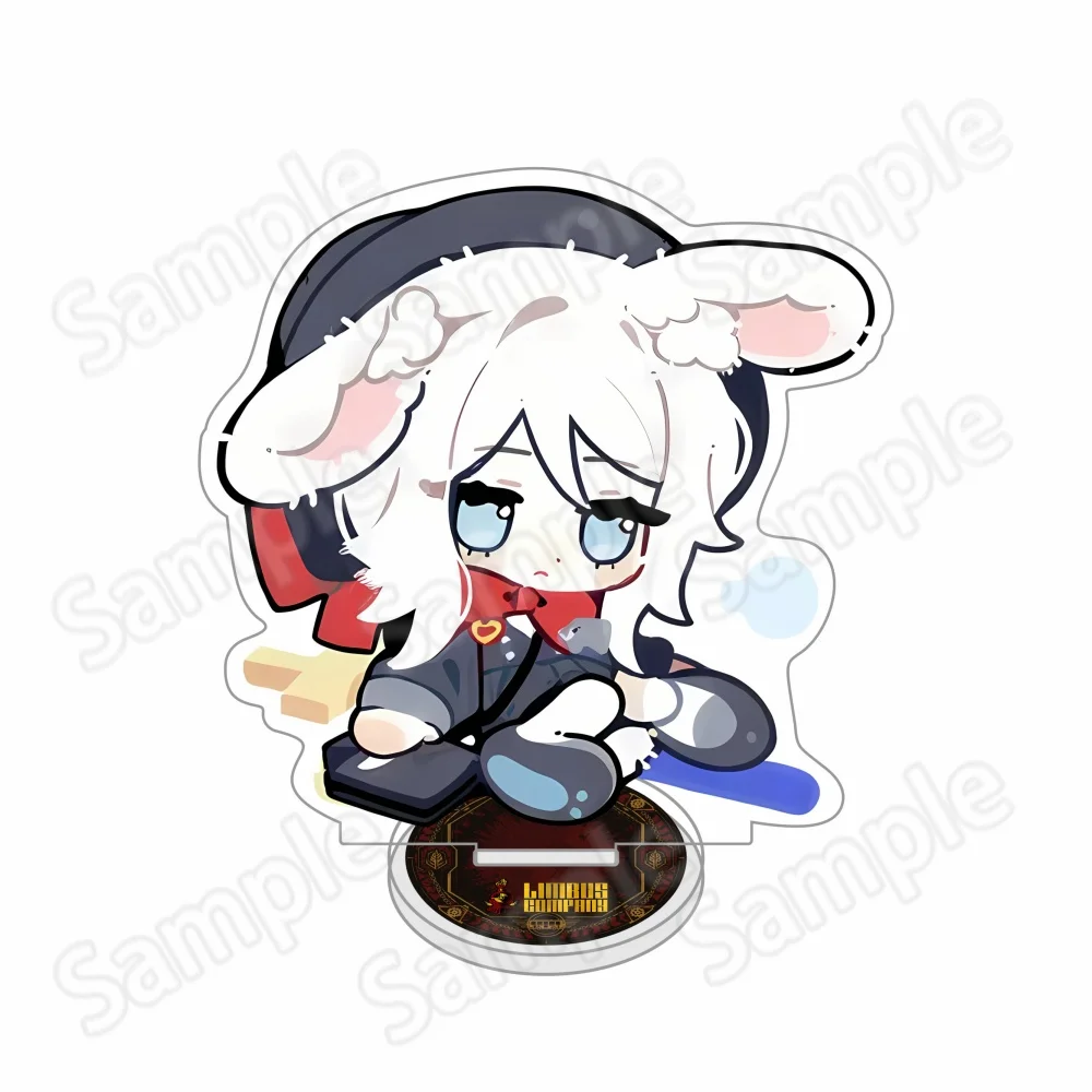Anime Limbus Company Figure Don Quixote Keychain 10cm Acrylic Stand Model Desk Decor Collection Birthday Prop Accessories Gifts