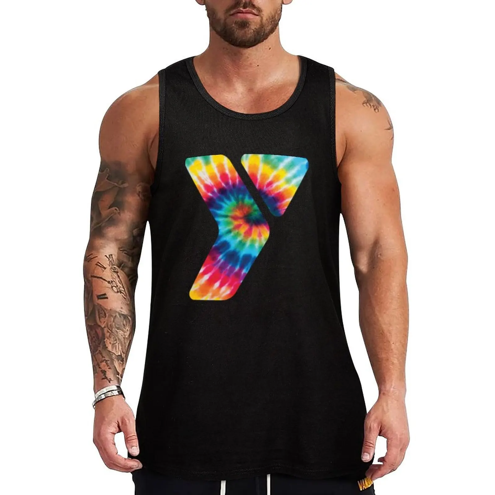 YMCA logo Tank Top Basic Tank Top for Daily Wear Comfort Soft Fabric