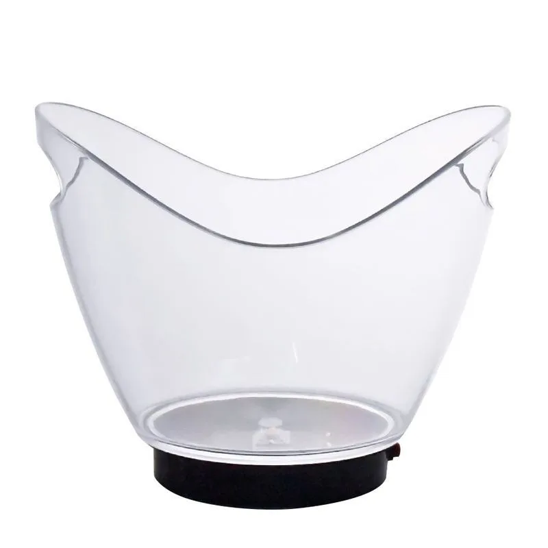 

Luminous barrel plastic beer barrel colorful gradual change bar wine atmosphere ice bucket