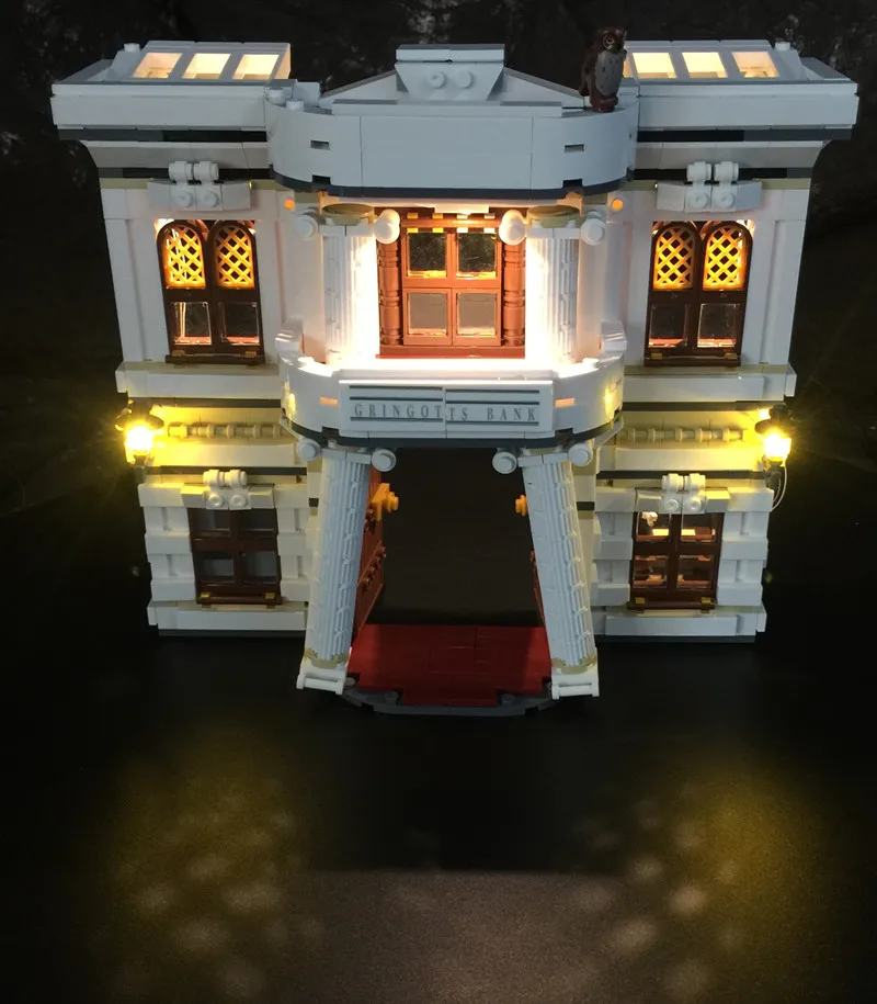 LED Lighting Set Suitable for LEGO Diagon Alley Hogwarts Castle 10217(Not Including Building Blocks)