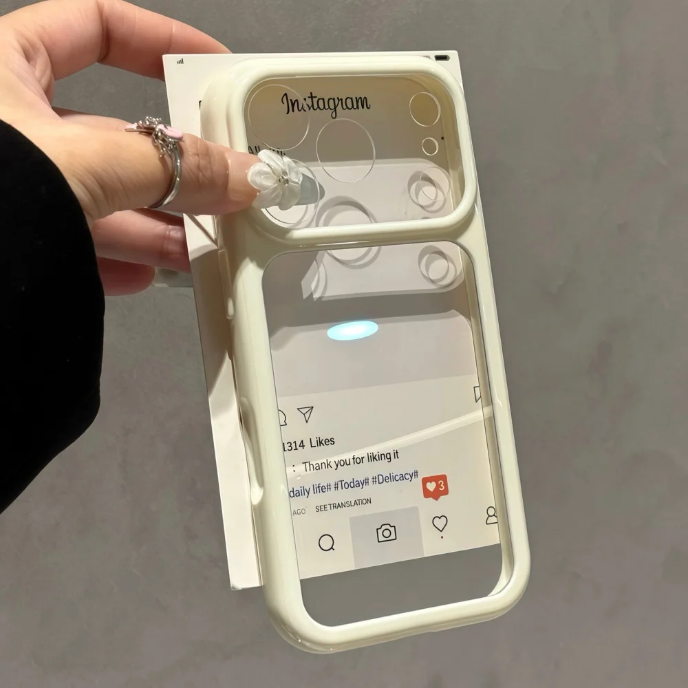 Luxuriöse Bonbonfarben-Kontrast-Transparenthülle für iPhone 17 16 15 18 Pro Max 14 13 18Pro 17Pro Klare Ultradünne Stoßfeste Hülle – Detail 8