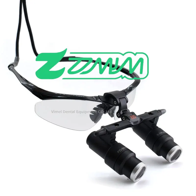 5.0X 420mm Medical Professional den   tal Loupe Surgical Binocular Ent Kepler Optical Magnifier