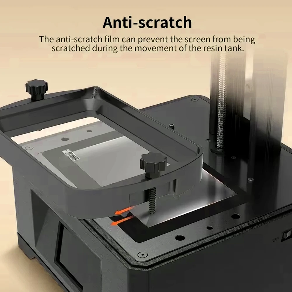 Screen Protector for Anycubic Photon Mono 2 Resin LCD 3D Printer Scratch Proof Protector Film 3D Accessories