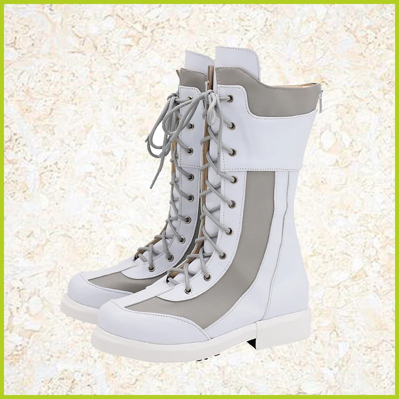 Yelena Belova Cosplay Shoes Boots Women Girls Halloween Fantasia Carnival Party Disguise PU Leather Boots Custom Made