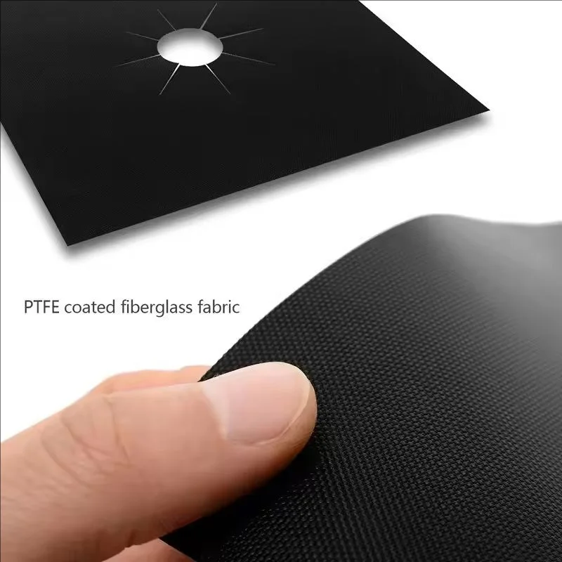 2/4/8Pcs Gas Stove Protector Cooker Lid Liner Cleaning Pad For Kitchen Cookware Accessories Piece Reusable Boiler Hood Protectiv view 4