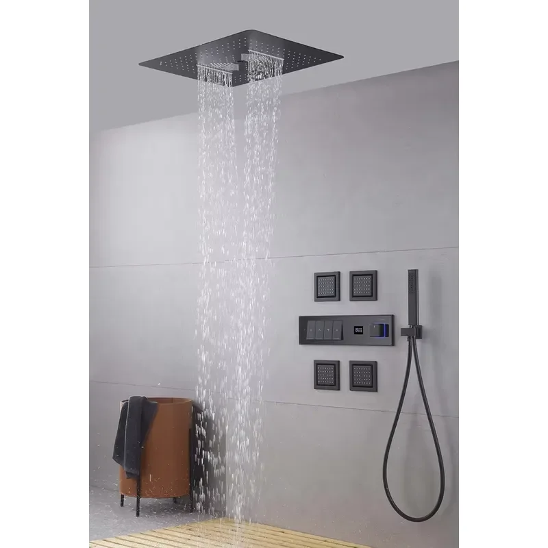 Bathroom Shower System Digital Shower Faucet Ceiling Shower Set