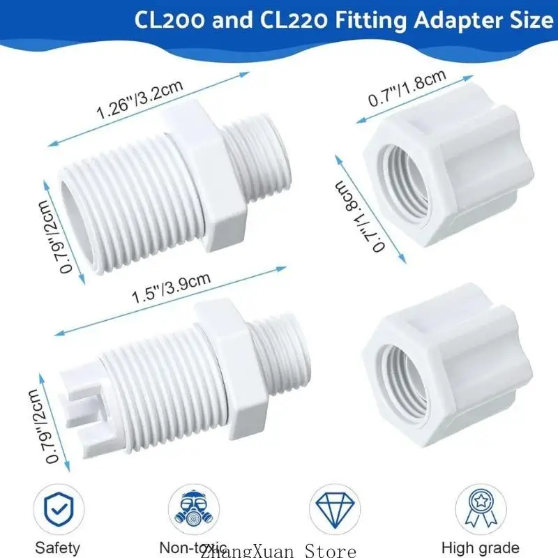 

3XUF Pool Sanitary Accessories For Circulation Optimization Swimming Pool