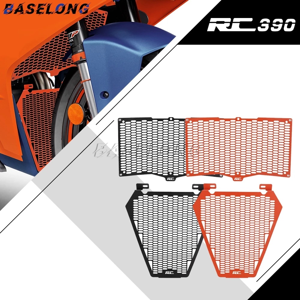 

RC 125 200 390 2026 Motorcycle Radiator Grille Guard Protection Cover Protetor For RC125/200/390 RC390 RC200 RC125 2022-2025