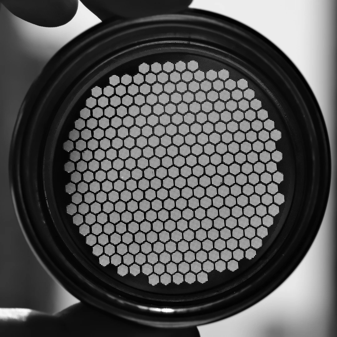 Mischief Honeycomb Espresso Basket 20-22g | Super Fine Filter Screen | 58.5mm Compatibility