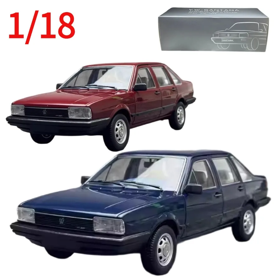 Diecast 1/18 Passat B2 Santana 1983 Classic Car Model V W Passat Play Vehicles Collectible Model Cars Gift Vintage Alloy Sedan