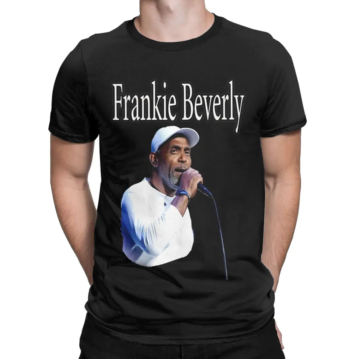 เสื้อยืดผู้ชาย Beverly frankie MAZE SINGER 70s เสื้อยืดผ้าฝ้ายแท้เสื้อยืดแขนสั้นคอกลมเสื้อผ้าที่ไม่ซ้ำกัน