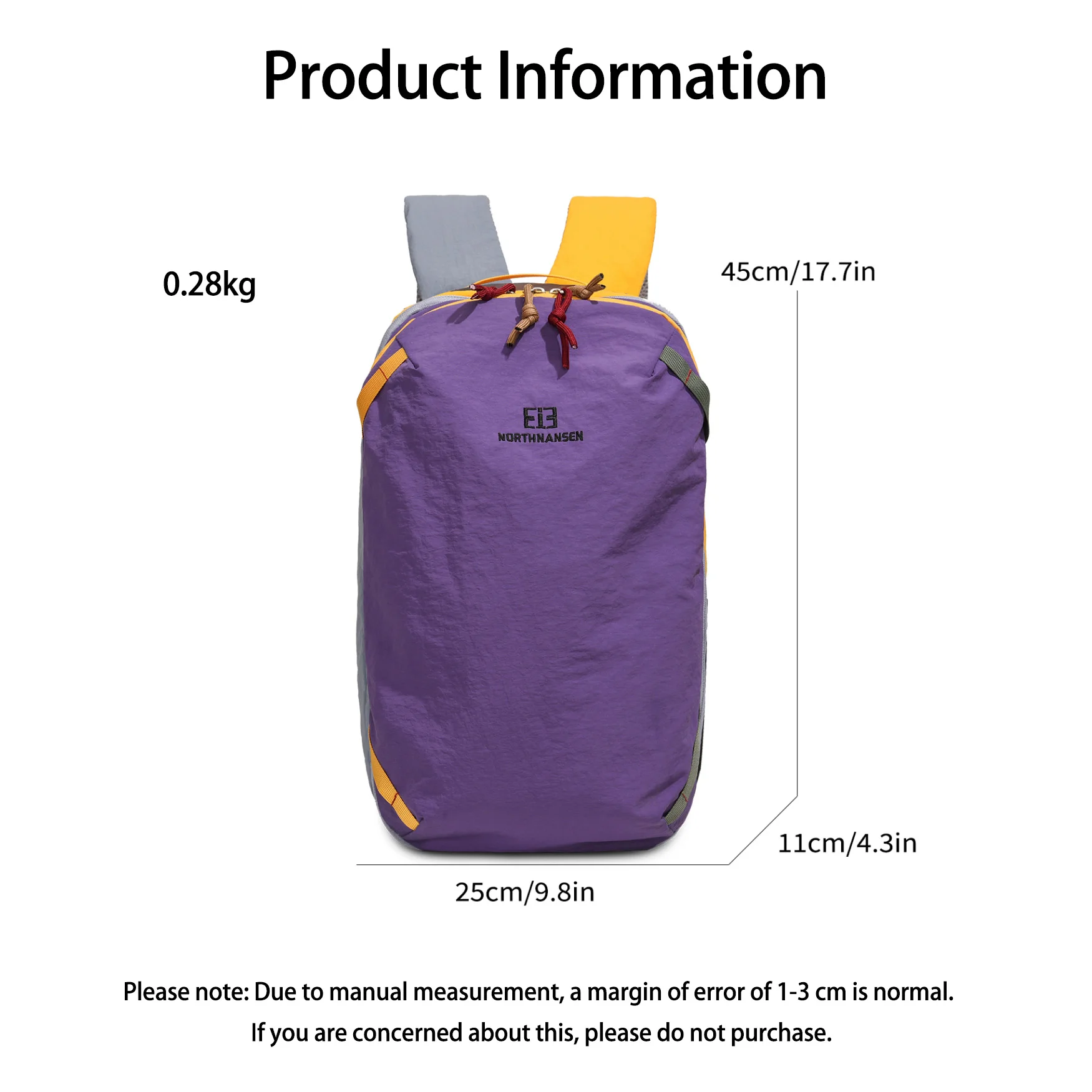 حقيبة ظهر كاجوال خفيفة الوزن للجنسين ذات كتلة ألوان، سعة كبيرة، حقيبة ظهر محايدة للركاب من نسيج النايلون، حقيبة ظهر للطلاب #2