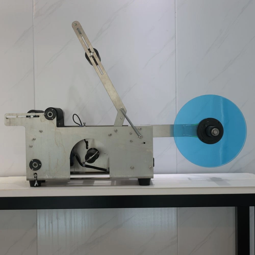 

MT-50 Labeler Bottle Machine Label Dispenser Sticker Machine With Sensor Manual Labeling Machine For Round Bottle
