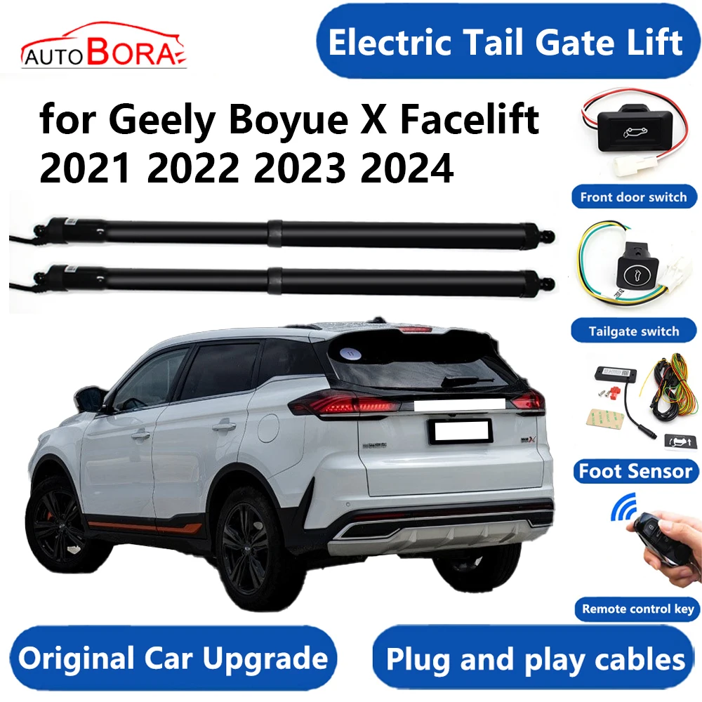 

Car Electric Tail Gate Lift System Power Liftgate Kit Auto Automatic Tailgate Opener for Geely Boyue X Facelift 2021~2024