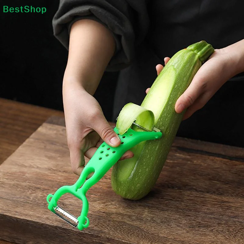 〔G〕Multifunctional Dual Head Vegetable Peeler Sharp Stainless Steel Blades For Kitchen Fruit Vegetable Peeling Slicing Shredding