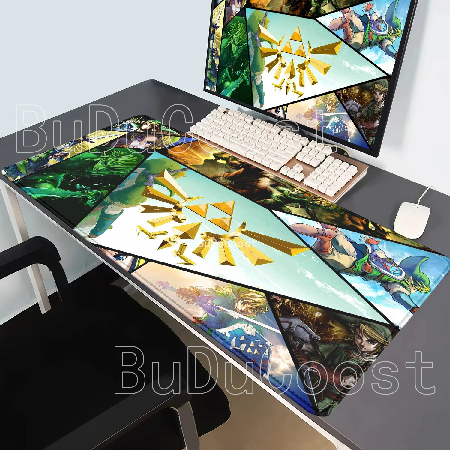 Gaming Zeldas of Legends XXL M - đánh giá và giá Zelda Desk Setup