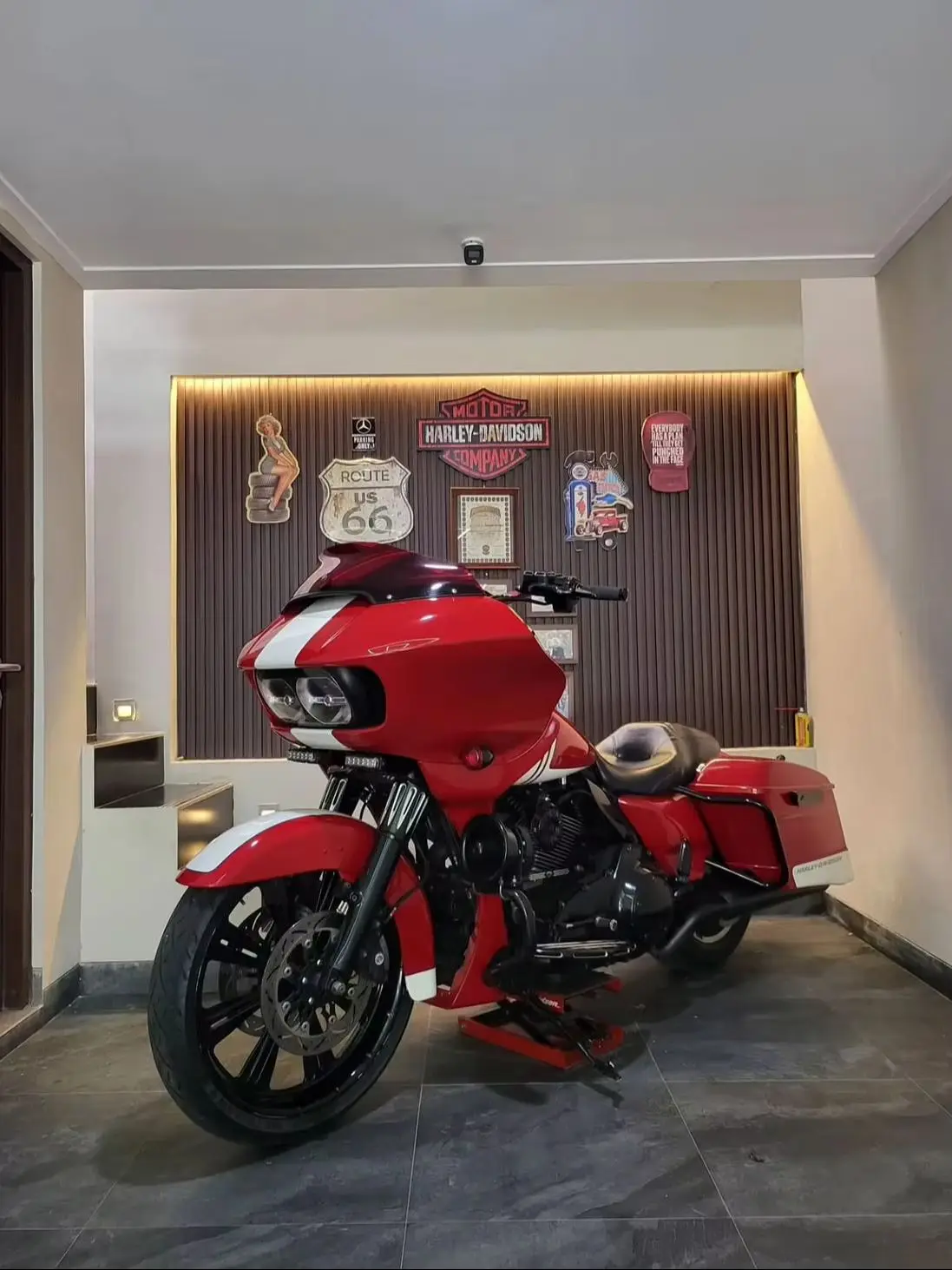 Für Harley-Davidson Road Glide 2015-2022 Verlängerter Windschutz Windabweiser Rot/Gelb/Grau Touring Motorrad Zubehör