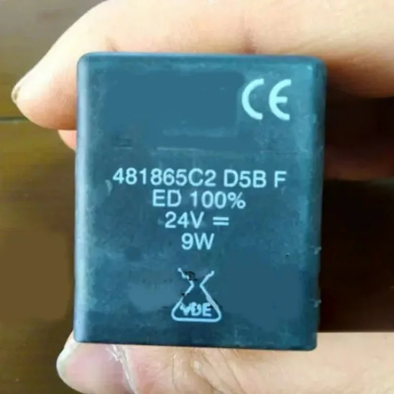 For PARKER 481865C2 24VDC 9W Solenoid Valve Coil