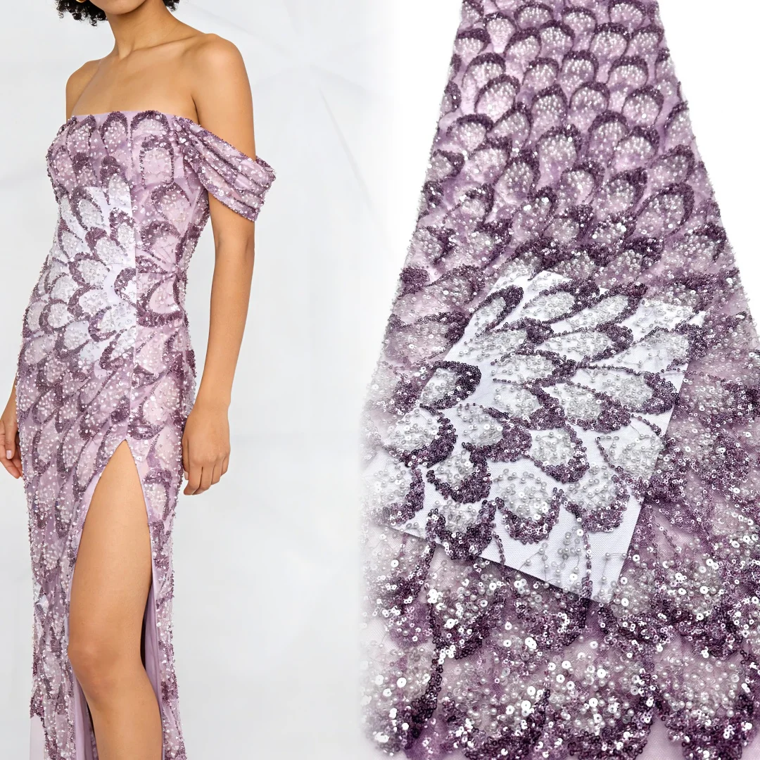 african-lace-fabric-2026-elegant-beaded-lace-fabric-france-sequins-nigerian-embroidery-bridal-mesh-lace-fabric-for-sewing