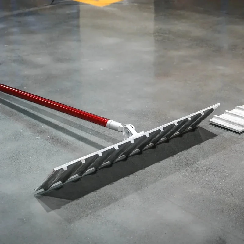 AMF concrete floor grooving tool Aluminum Alloy Handicap Ramp Bull Float for Grooves trowel